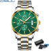 Artisan Chronograph Wristwatch With Classic Bracelet - Silver Gold
