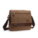 Unisex Messenger Bag Large Capacity Crossbody - Coffee Big