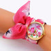 Floral Watch With Decorative Dial Embellishments - Gold V6
