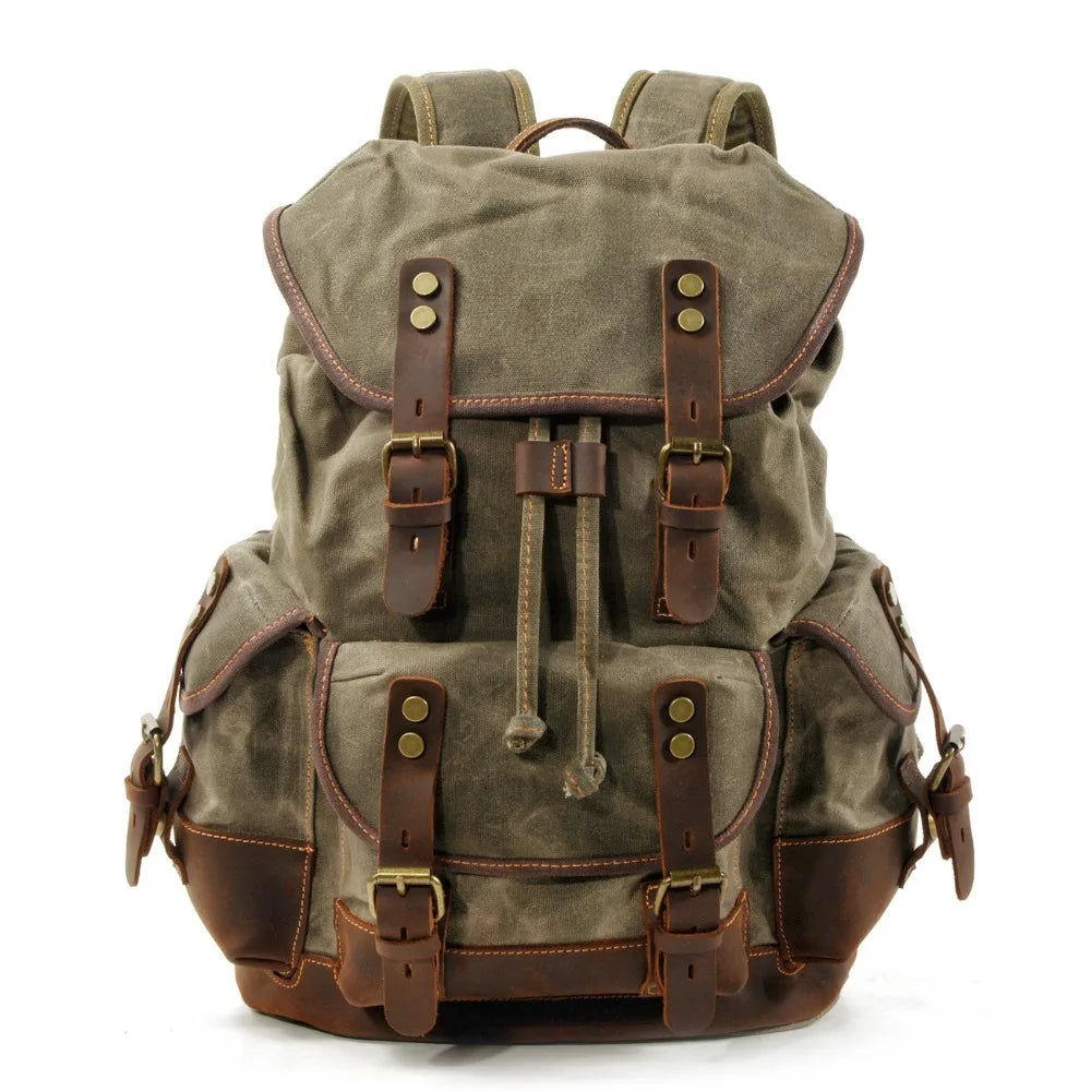 Vintage Canvas Backpack for Travel And Daily Use