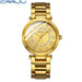 Heritage Roman Dial Bracelet Timepiece Refined Style - Golden