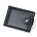 Wallet with Coin Pocket And Five Card Slots Compact - Black