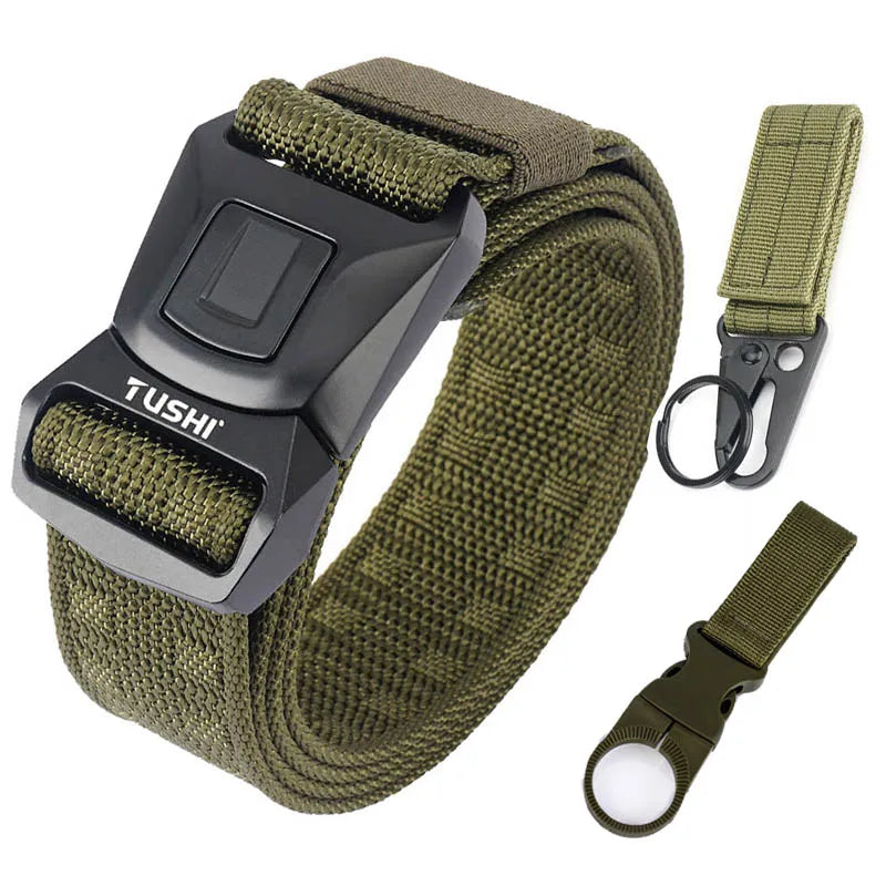 Nylon Belt with Rustproof Buckle Quick Release