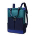 Women Backpack with Front Zipper Pocket Daily Use - Blue