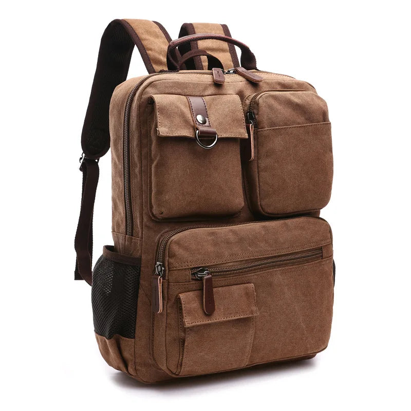 Laptop Backpack Rucksack With Multiple Front Pockets