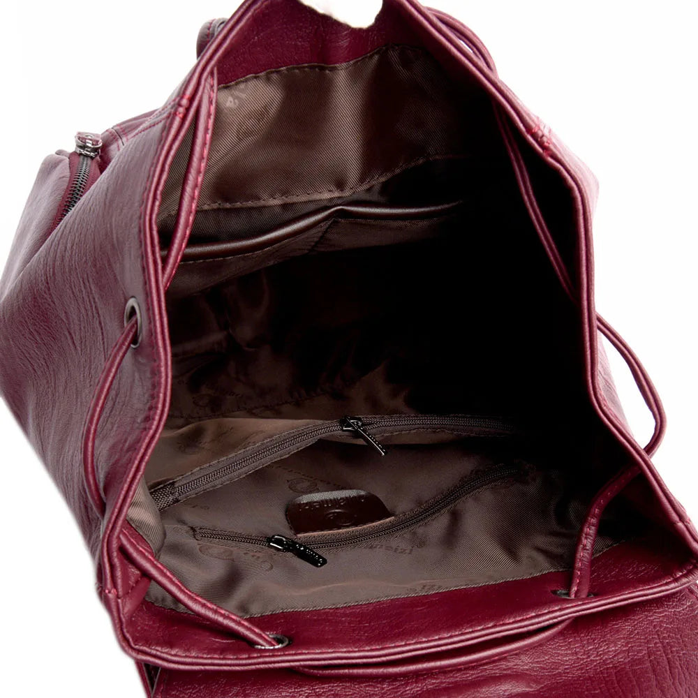 Premium Backpack with Front Flap Lock And Side Pockets