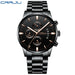 Chronograph Calendar Mesh Timepiece With Milan Strap - Gold Steel