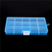 Jewelry Organizer Box 15 Cell Splittable Storage - Blue Buckle