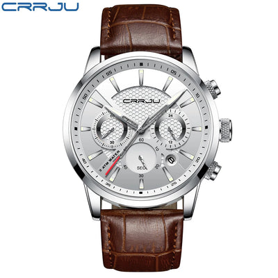 Chronograph Wristwatch With Multifunction Subdials