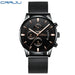 Chronograph Calendar Mesh Timepiece With Milan Strap - Gold Mesh
