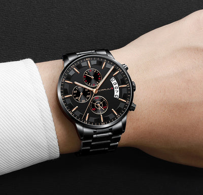 Nocturne Chronograph Dial Timepiece for Everyday Wear