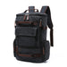 Backpack Large Capacity with Multiple Pockets - Black