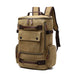 Backpack Large Capacity with Multiple Pockets - Khaki