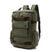 Backpack Large Capacity with Multiple Pockets - Green