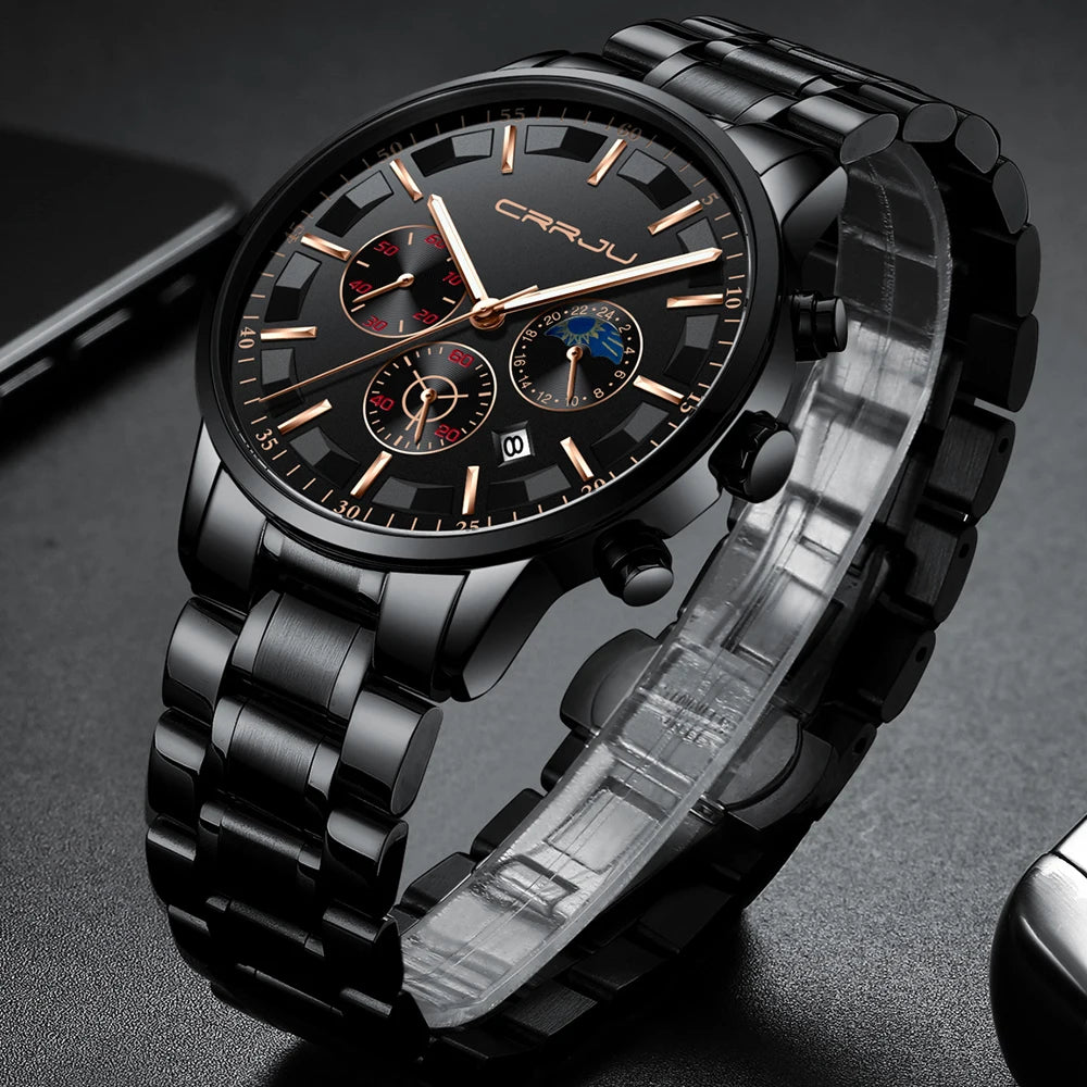 Chrono Calendar Masterpiece Watch With Moonphase Dial
