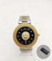 Watch Featuring Lion Motif And Calendar Display - M Two Tone Black