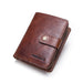 Wallet Hasp Design with RFID Protection And Card Slots - Brown