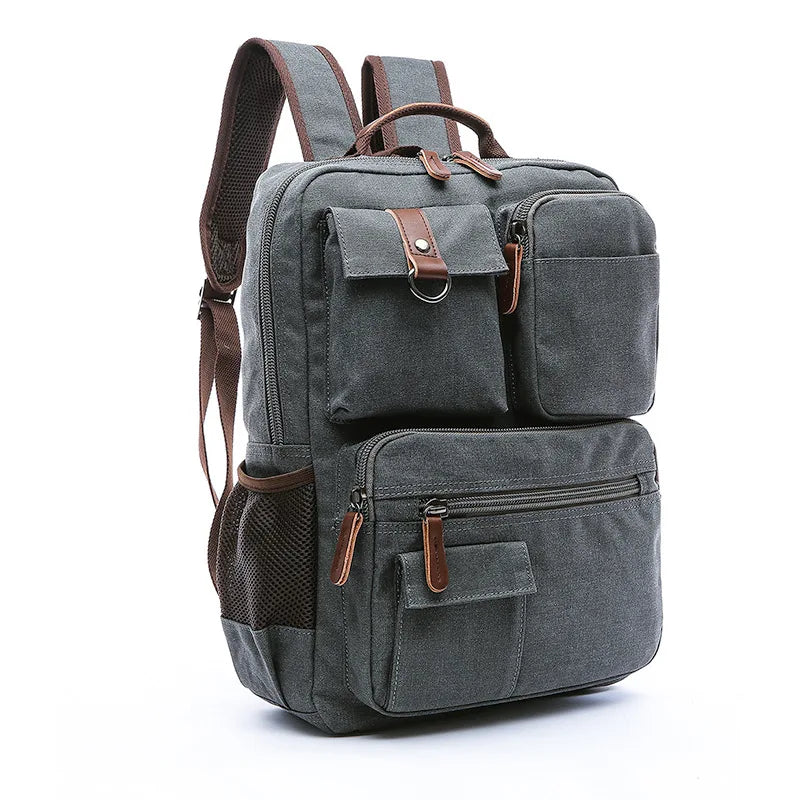 Laptop Backpack Rucksack With Multiple Front Pockets