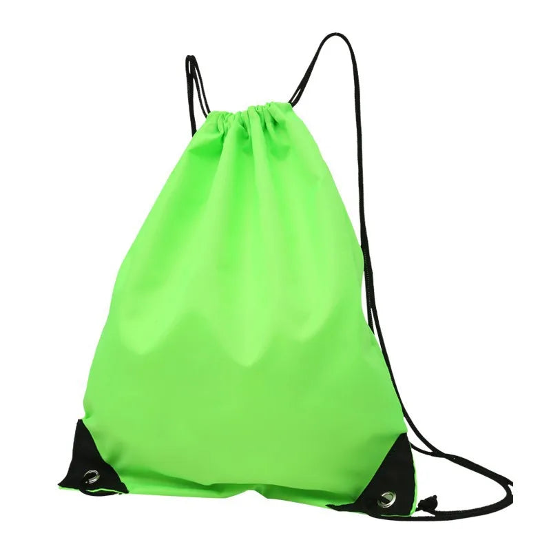 Foldable Waterproof Gym Bag with Drawstring Closure