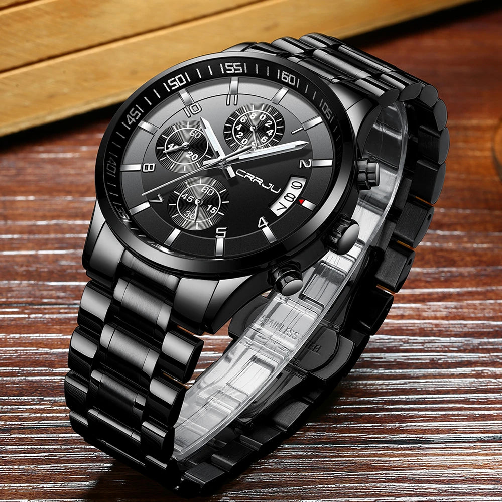 Artisan Chronograph Wristwatch With Classic Bracelet