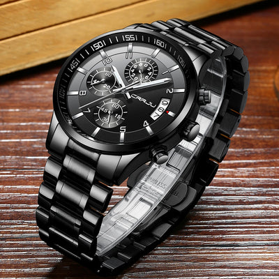 Artisan Chronograph Wristwatch With Classic Bracelet