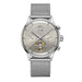 Mens Automatic Wristwatch Open Heart Elegant Classic - Steel Grey