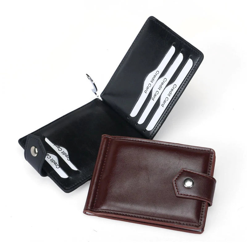 Wallet with Coin Pocket And Five Card Slots Compact