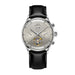 Mens Automatic Wristwatch Open Heart Elegant Classic - Leather Grey