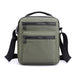 Messenger Bag Multipocket Design with Zip Pockets - Green