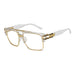 Classic Luxury Sunglasses with Gold Frame Gradient Lens - Gold Black Line