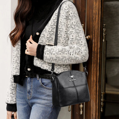 Shoulder Bag with Flap Crossbody for Everyday Use