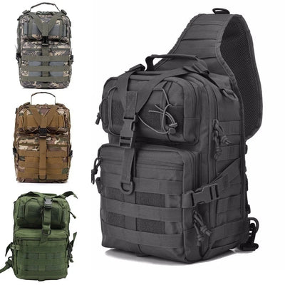 Tactical Travel Backpack with MOLLE System Expandable