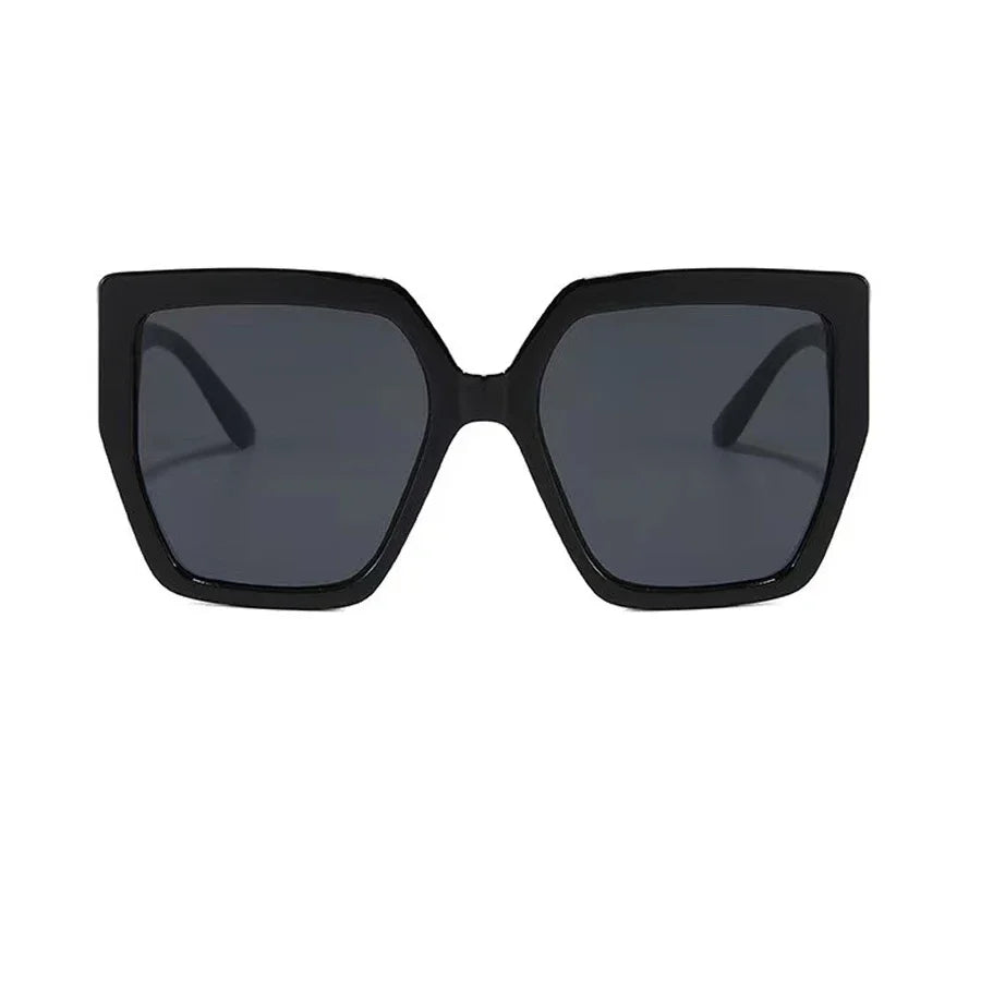 Oversized Square Sunglasses with UV400 Lenses