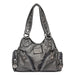 Hot Luxury Handbag Crossbody Large Capacity Bag - Grey