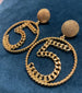 Belt with Charms And Pendants for Everyday Wardrobe - Earrings