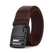 Belt With Plastic Buckle Adjustable Outdoor Tactical - Coffee