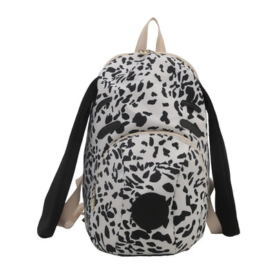 Unisex Softback Backpack with Animal Print Design - Spot