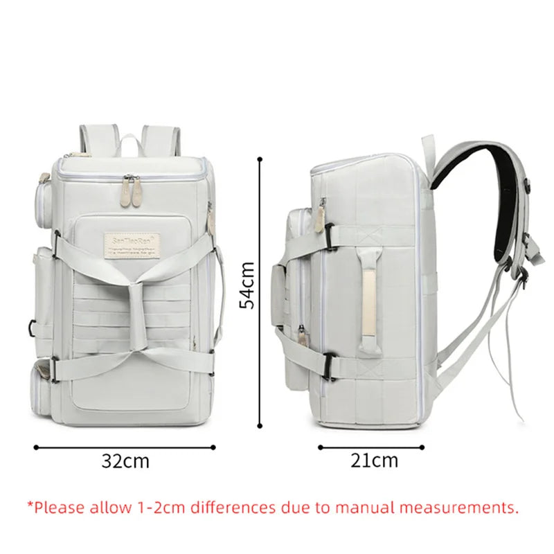 Rugged Capacity Gym Backpack for Travel and Training