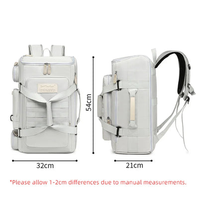 Rugged Capacity Gym Backpack for Travel and Training