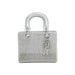 Diamond Embellished Handbag for Everyday Glamour Style - Silver