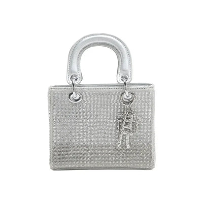 Diamond Embellished Handbag for Everyday Glamour Style