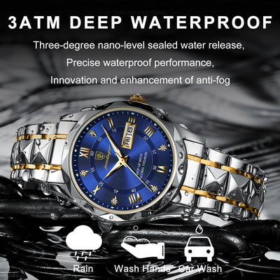 Artisan Dial Timepiece With Luminous Roman Indices Lux