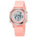 Digital Stopwatch Watch with 50M Water Resistance - Pink