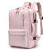 Expandable Cabin Backpack for Travel and Laptop Gear - Pink