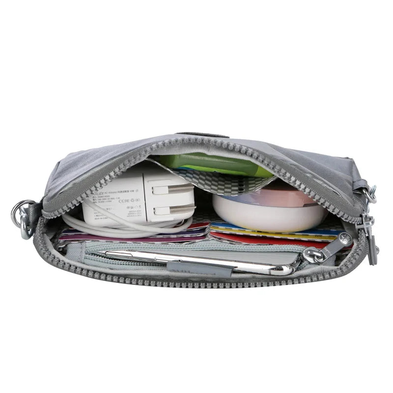 Handbag with Crossbody Strap Compact Rectangular Design