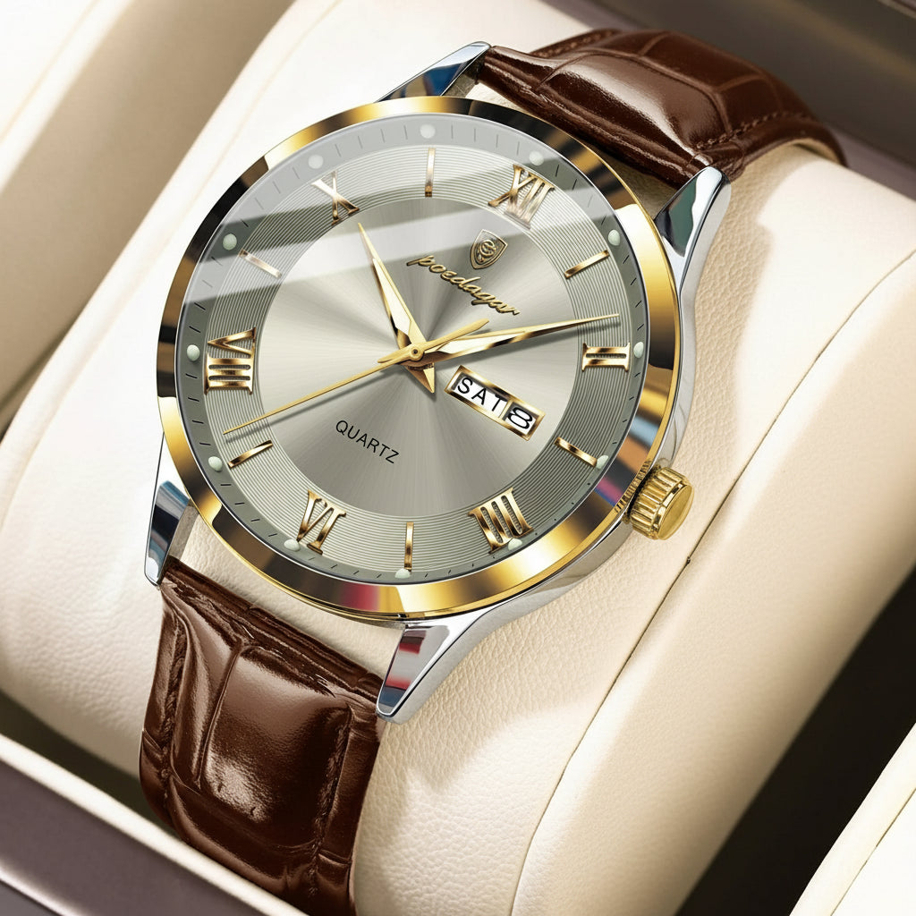 Watch Classic Roman Quartz Dial Strap Prestige Limited - WO2MEN