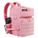 Tactical Backpack with Molle System and Bottle Holder - Light Pink