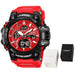 Sport Watch With Analog Digital Display Luminous Dial - C V14