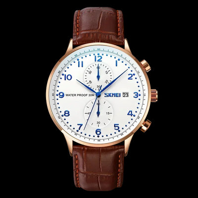 Timeless Chronograph Wristwatch with Classic Design - Colour