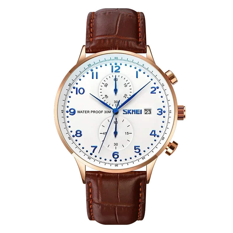 Timeless Chronograph Wristwatch with Classic Design - Colour